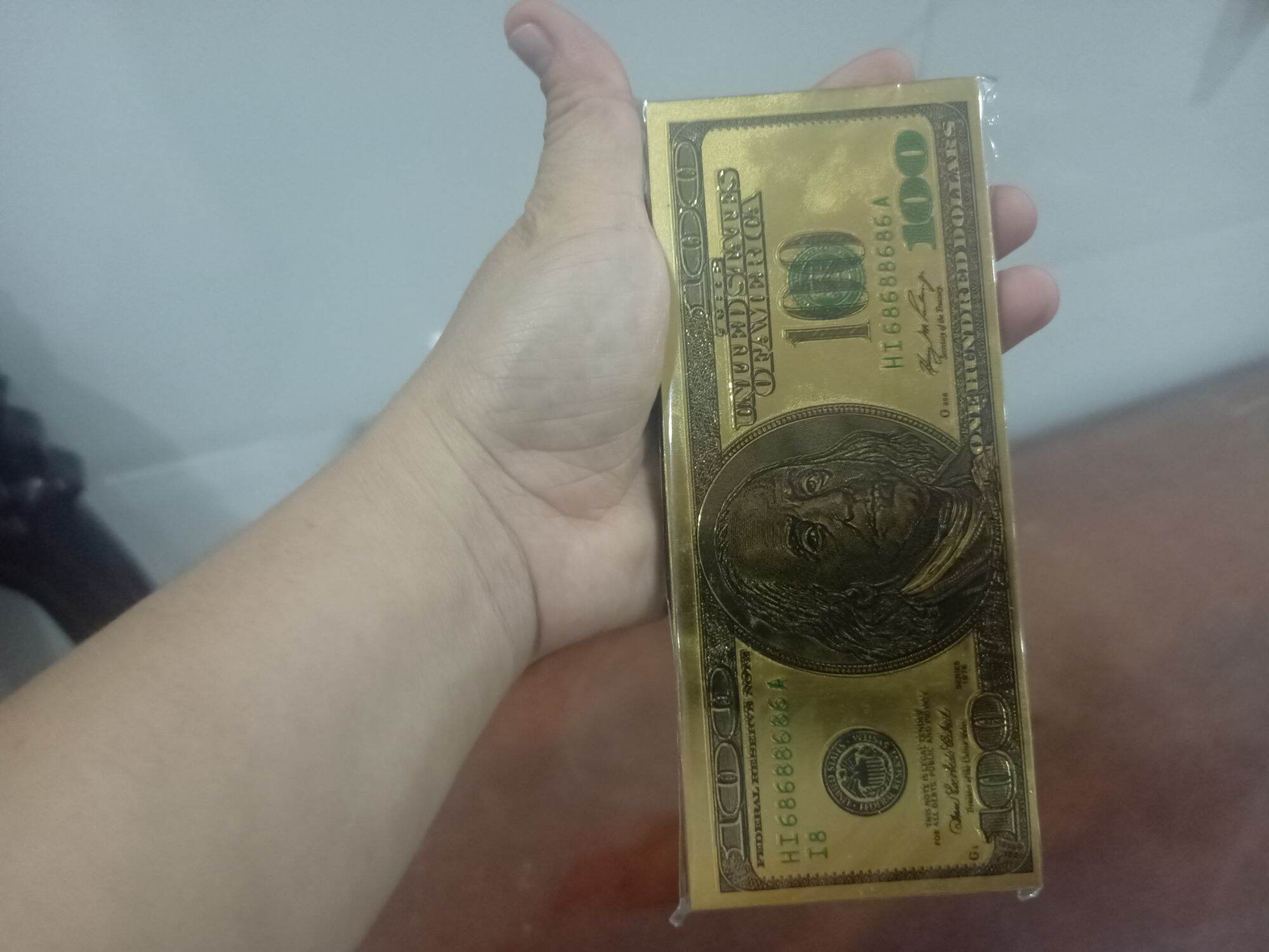 Tiền Đô La Mạ Vàng Mệnh giá 2$, 100$