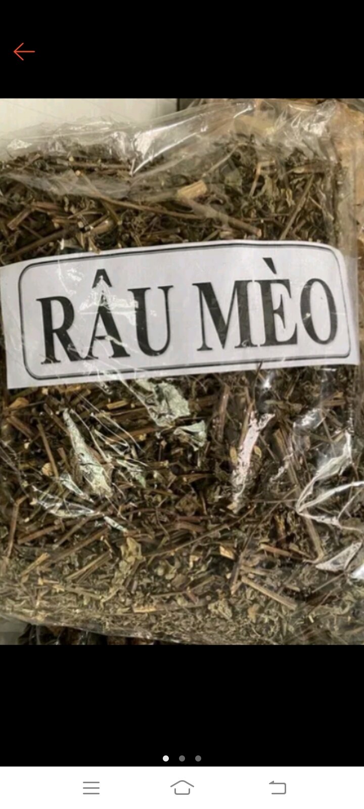 1 kg cây râu mèo kho