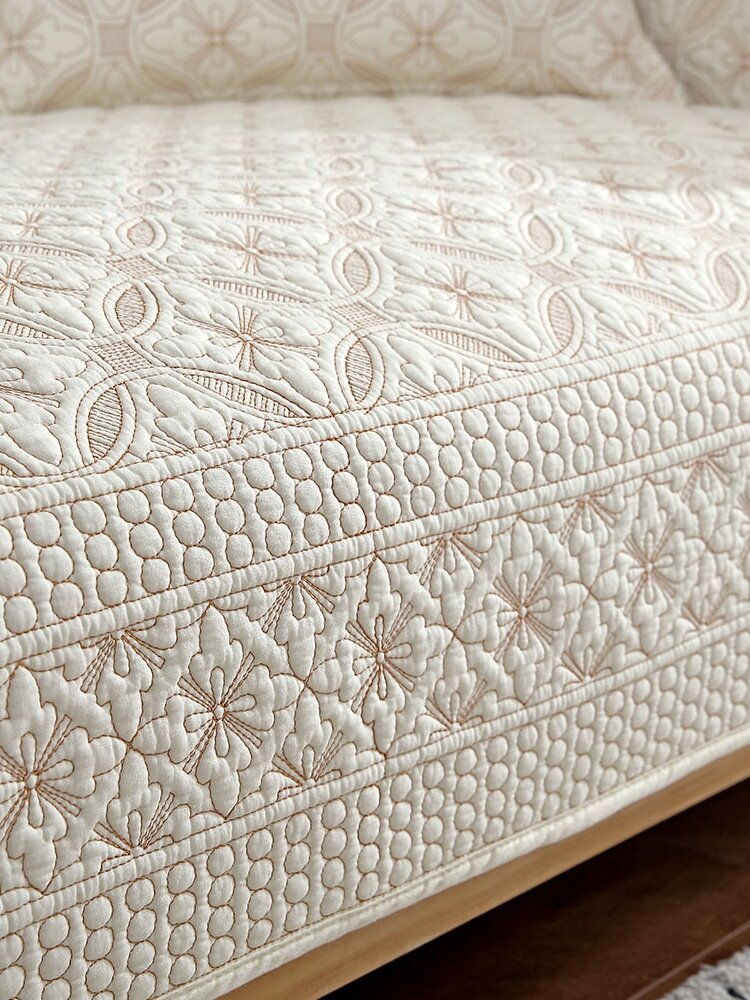 Ghế Sofa Bằng Vải Cotton Nguyên Chất Chống Trượt Kiểu Dáng Đơn Giản Tay Đệm Hông Đệm Lưng Đệm Ghế Sofa Đa Năng Phong Cách Hiện Đại