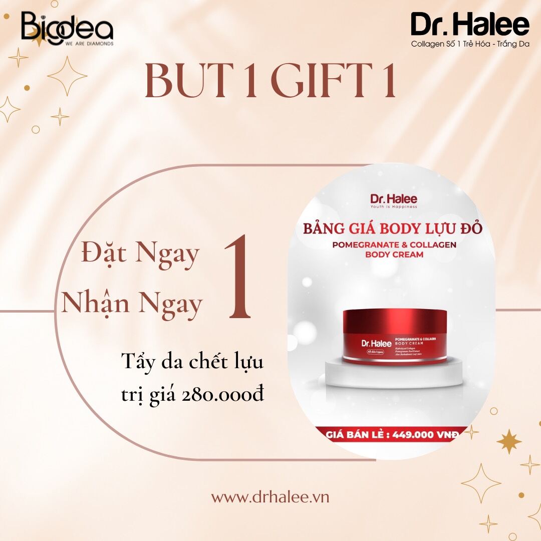 𝑲𝒆𝒎 𝑩𝒐𝒅𝒚 𝑳𝒖̛̣𝒖 Đ𝒐̉ 𝑫𝒓.𝑯𝒂𝒍𝒆𝒆 - 𝑷𝒐𝒎𝒆𝒈𝒓𝒂𝒏𝒂𝒕𝒆 & 𝑪𝒐𝒍𝒍𝒂𝒈𝒆𝒏 𝑩𝒐𝒅𝒚 𝑪𝒓𝒆𝒂𝒎