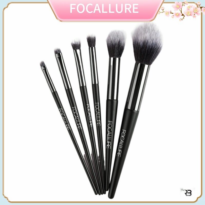 FA70 Bộ Cọ trang điểm 6 cây lông siêu mềm cao cấp Focallure 100g