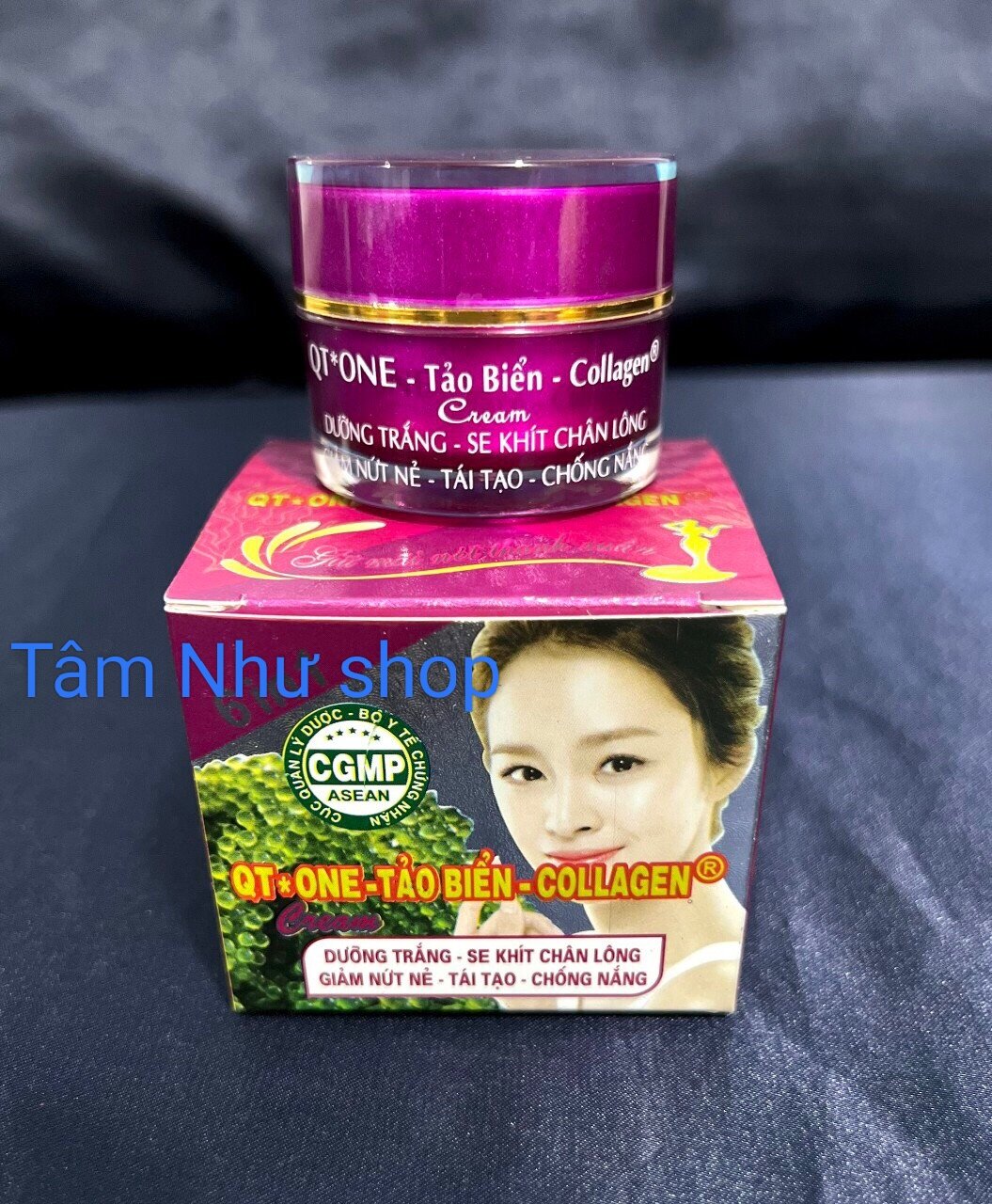 Combo 5 hộp kem face QT One Collagen tảo biển