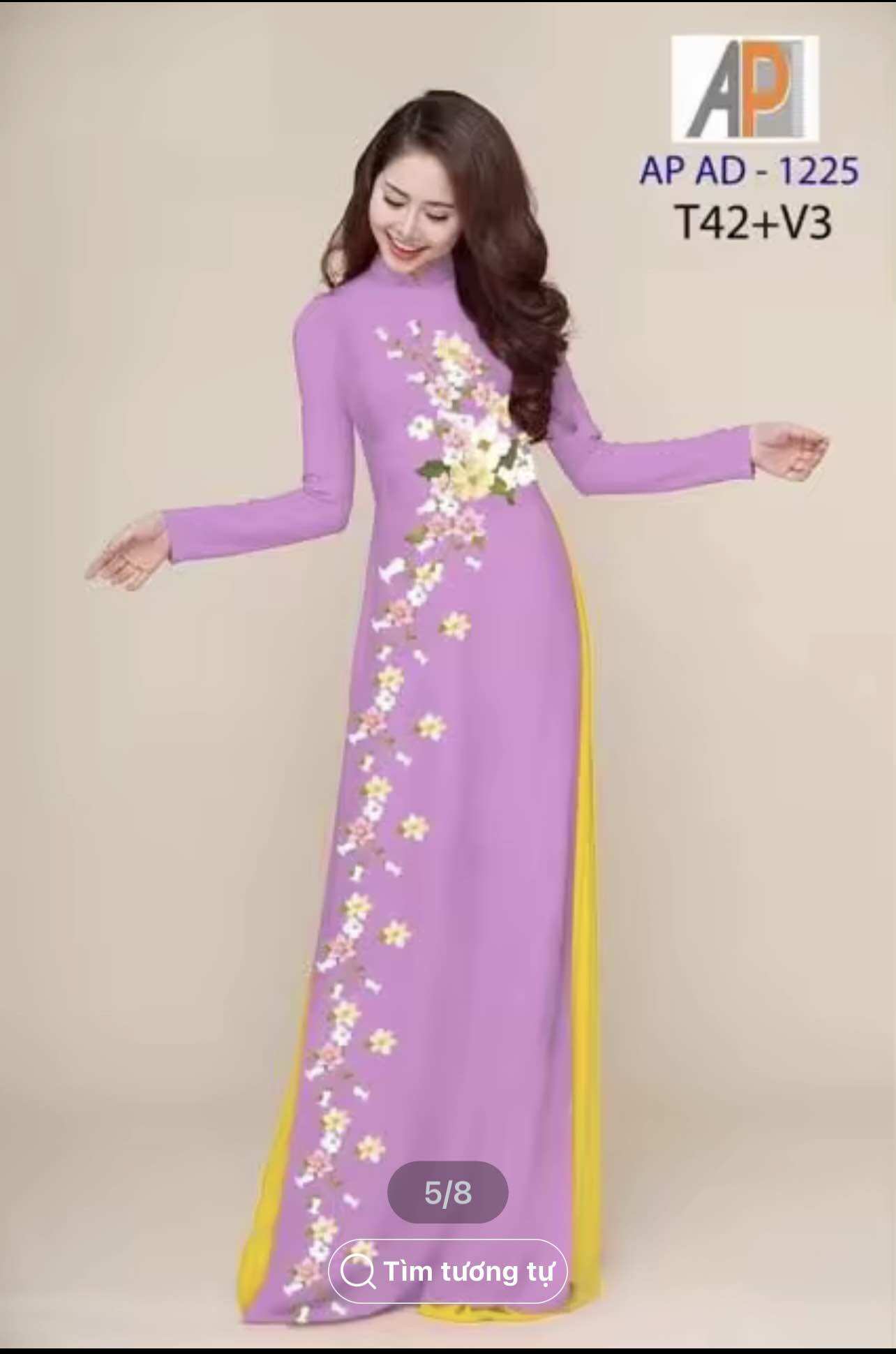 [HCM]Vải áo dài đơn giản