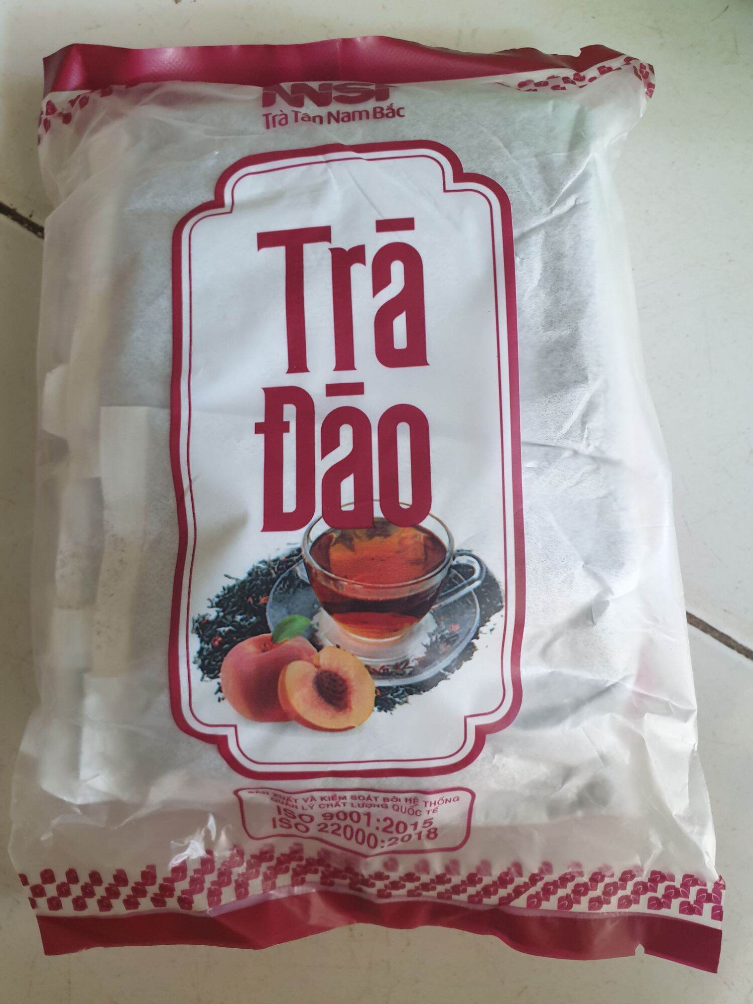 Trà đào tân nam bắc túi lọc 200g