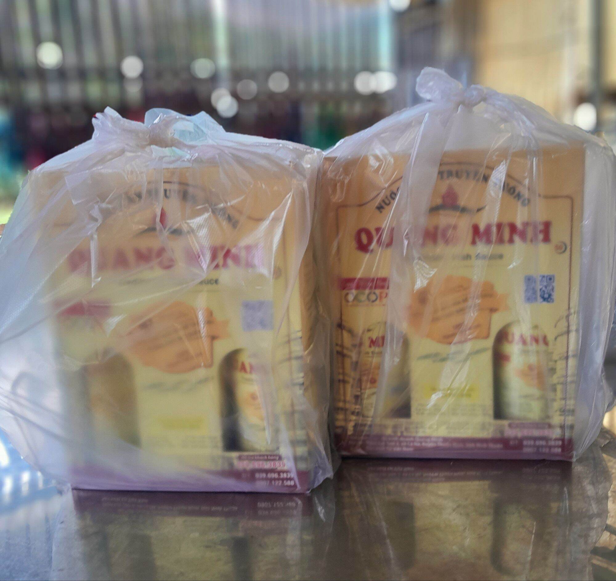 Nước mắm Quang Minh 50 độ (thùng 6 chai 500ml)