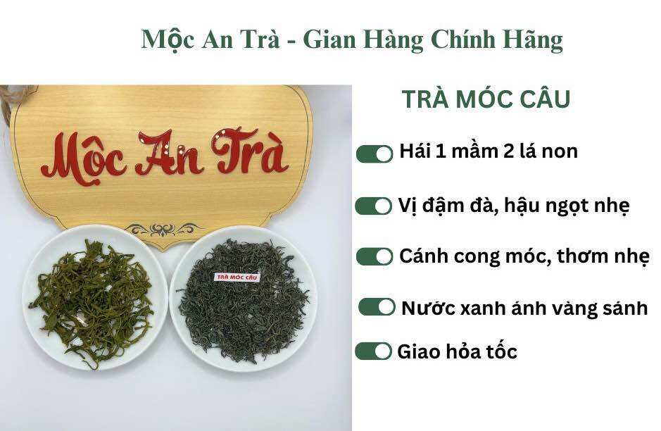 Trà (Chè) Móc Câu Tân Cương Thái Nguyên 500gam ( Tiền Chát Hậu Ngọt)