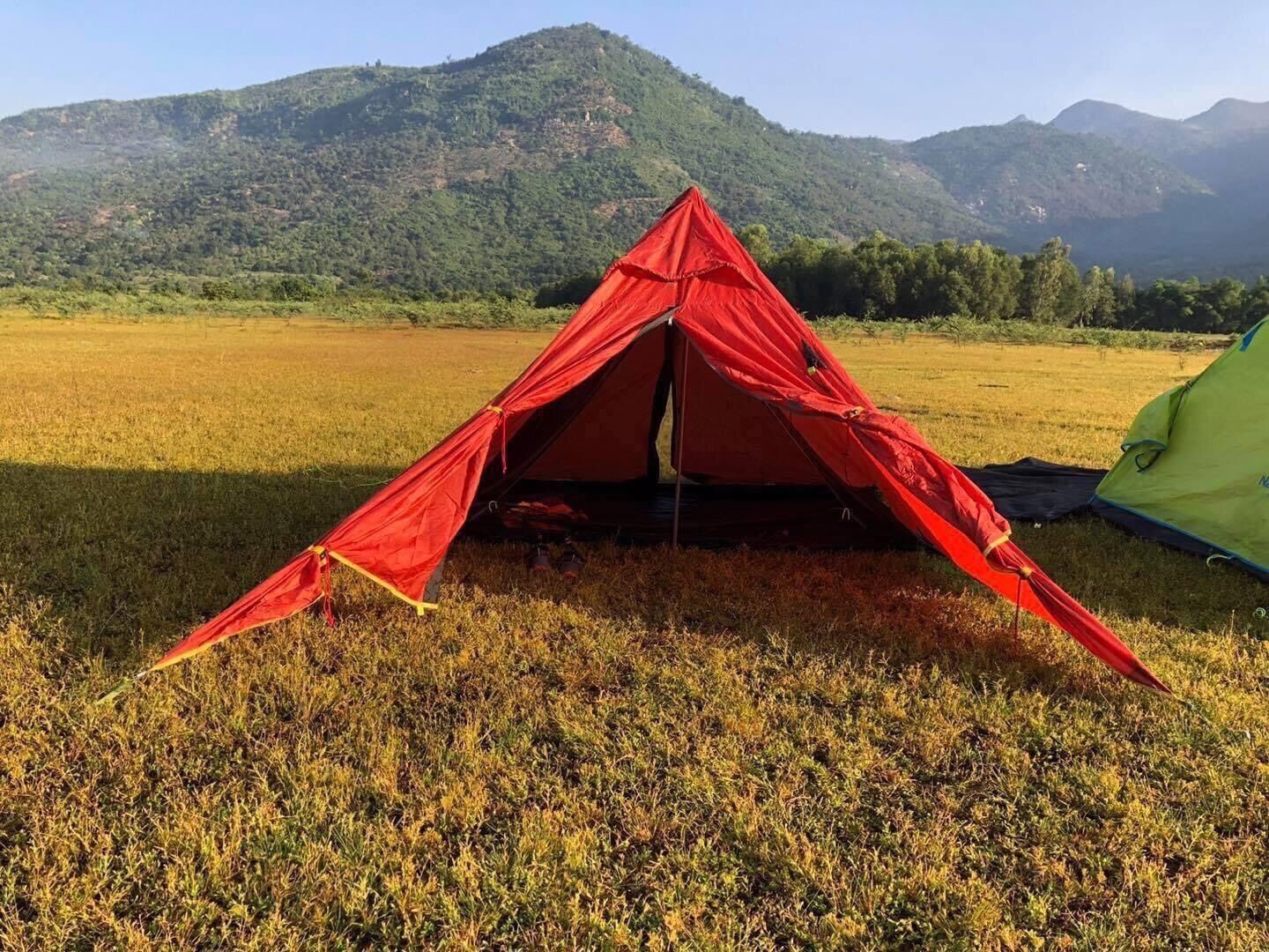 Lều trụ 2 người 2 lớp Khau 2P
