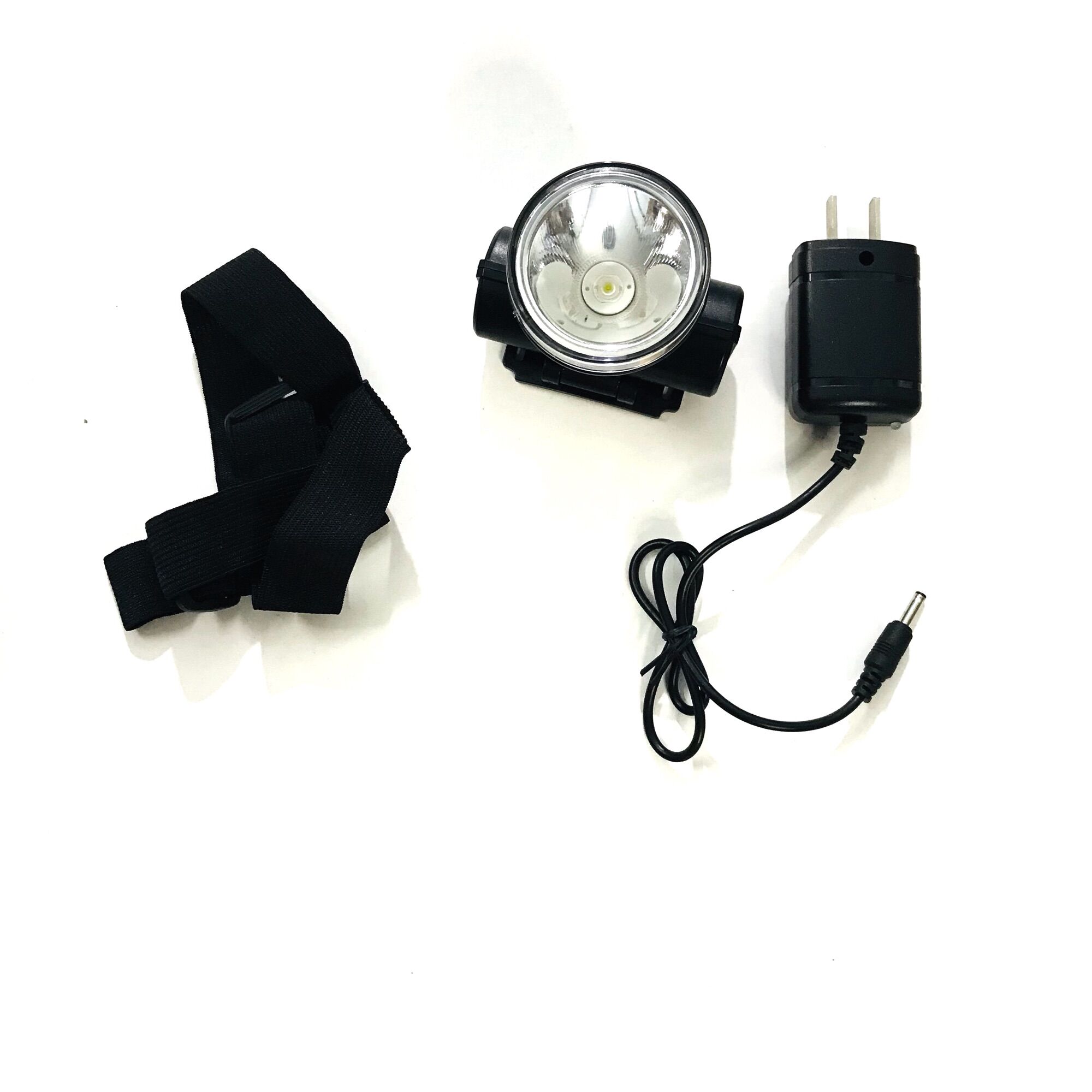 Đèn bin đội đầu led, đèn pin đeo đầu sạc điện