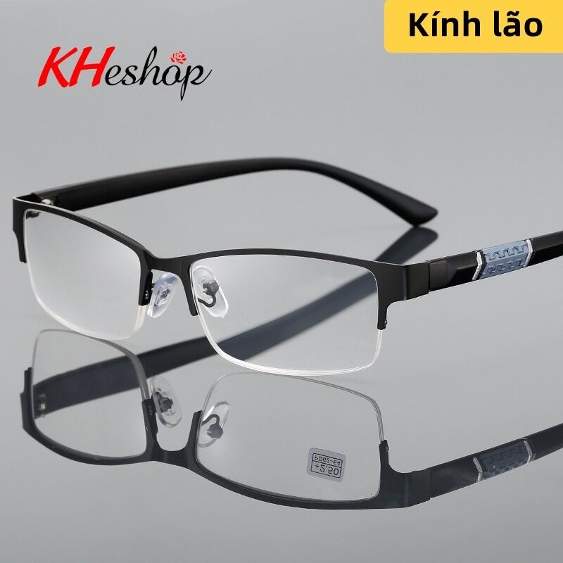 Kính viễn thị đọc báo
