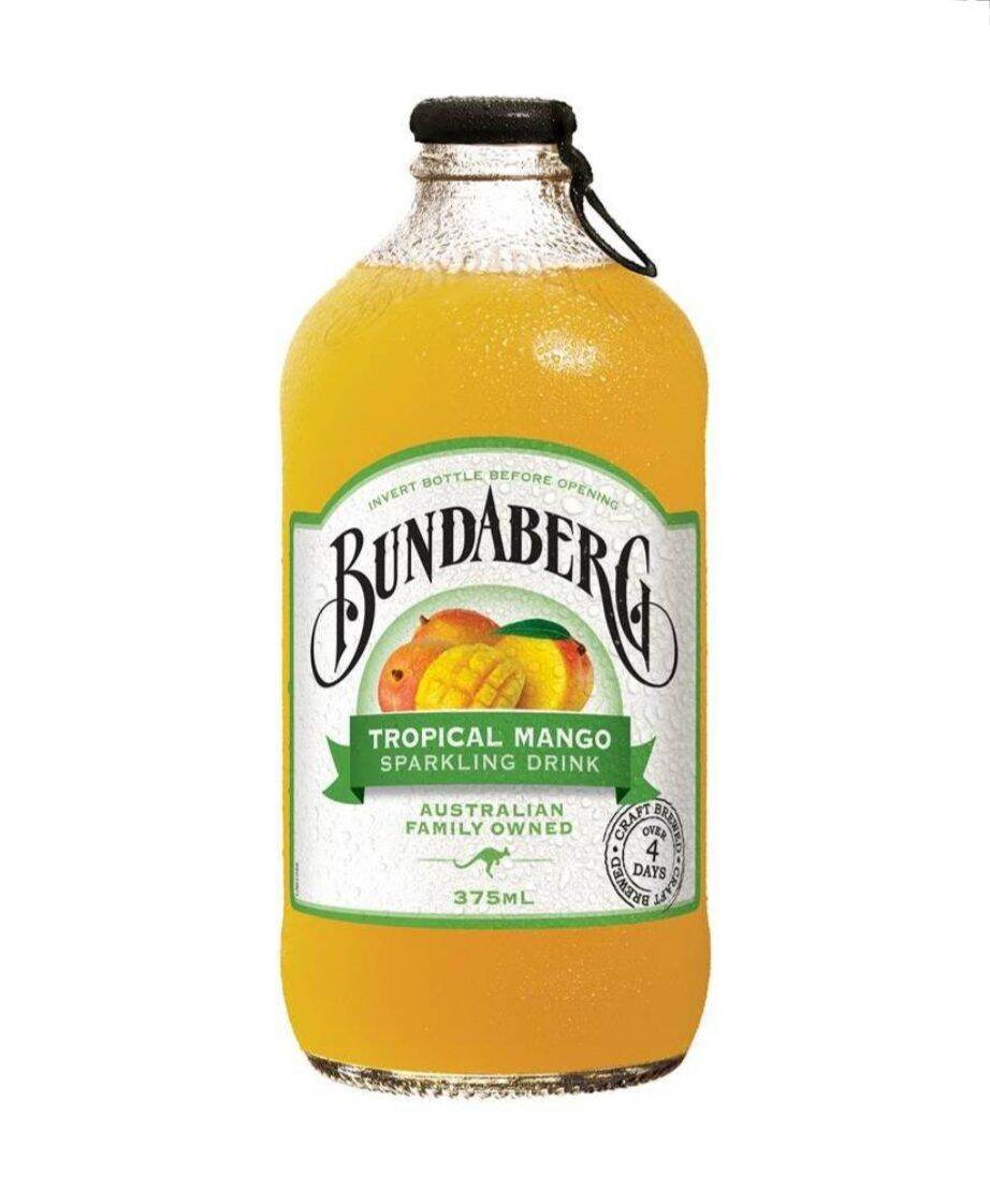 Nước ép có gas Bundaberg Tropical Mango 375ml