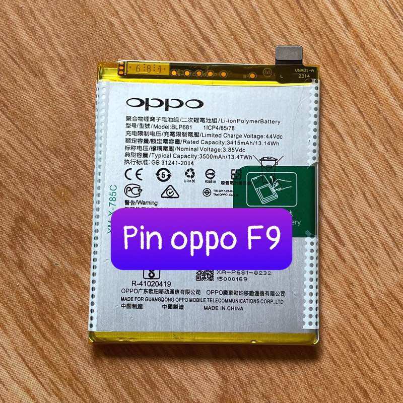 Pin oppo f9 zin / blp681