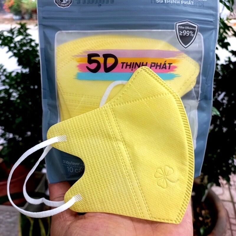 THÙNG 100 CÁI KHẨU TRANG 5D TP