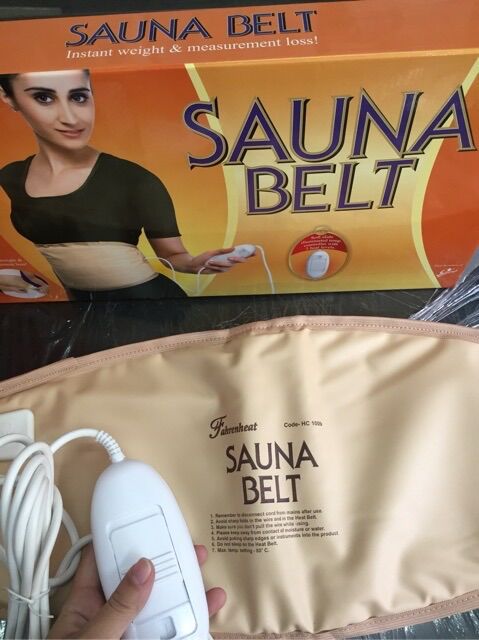 Đai quấn nóng sauna belt. đai ấn, hàng chuẩn chính hãng