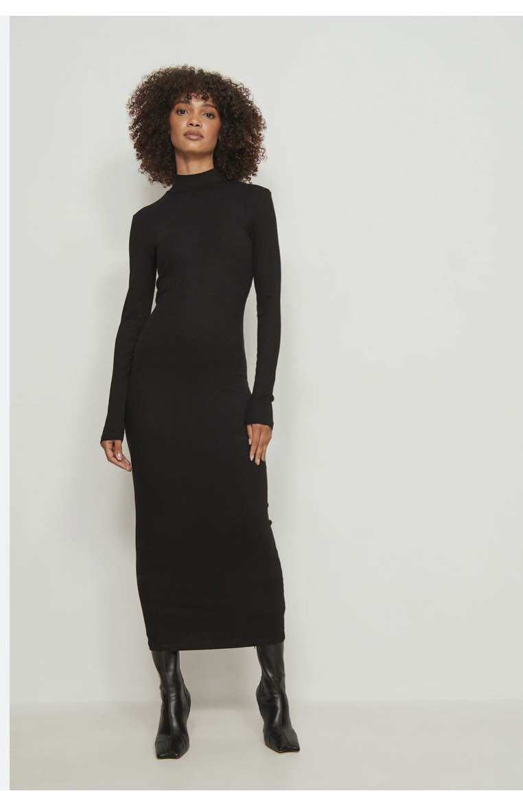 Đầm h&m cổ lọ sz xs, new 95%
