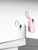 WP | Sạc Dự Phòng Di Động 20000mAh Sạc Nhanh Có Dây Trong Tích Hợp Tương Thích với iPhone