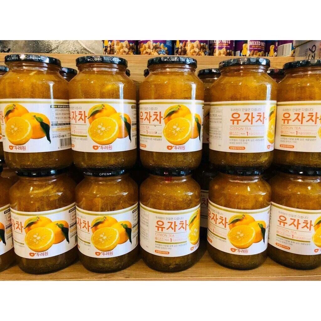Mật ong chanh vàng hàn quốc 1000gr