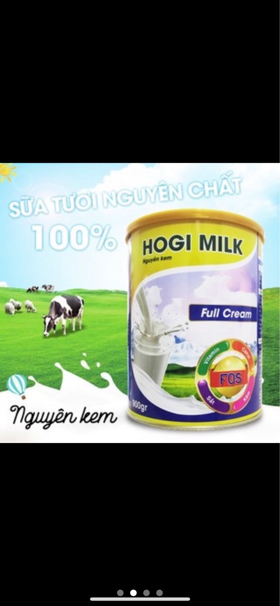 Sữa Béo Nguyên Kem Hogi Milk 900G - DT031. 