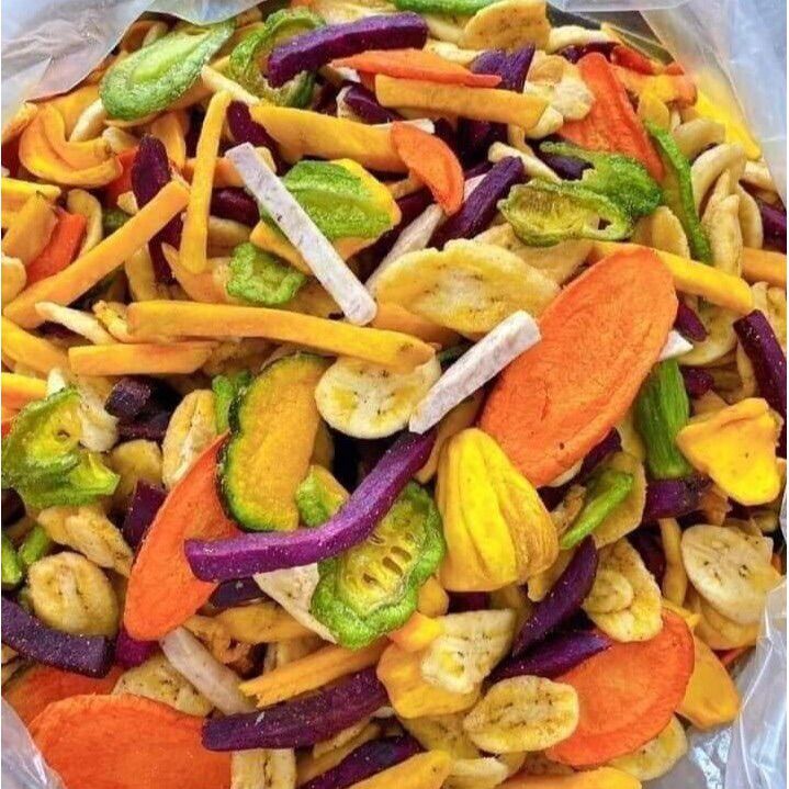 500g thập cẩm đà lạt sấy giòn loại a xuất khẩu
