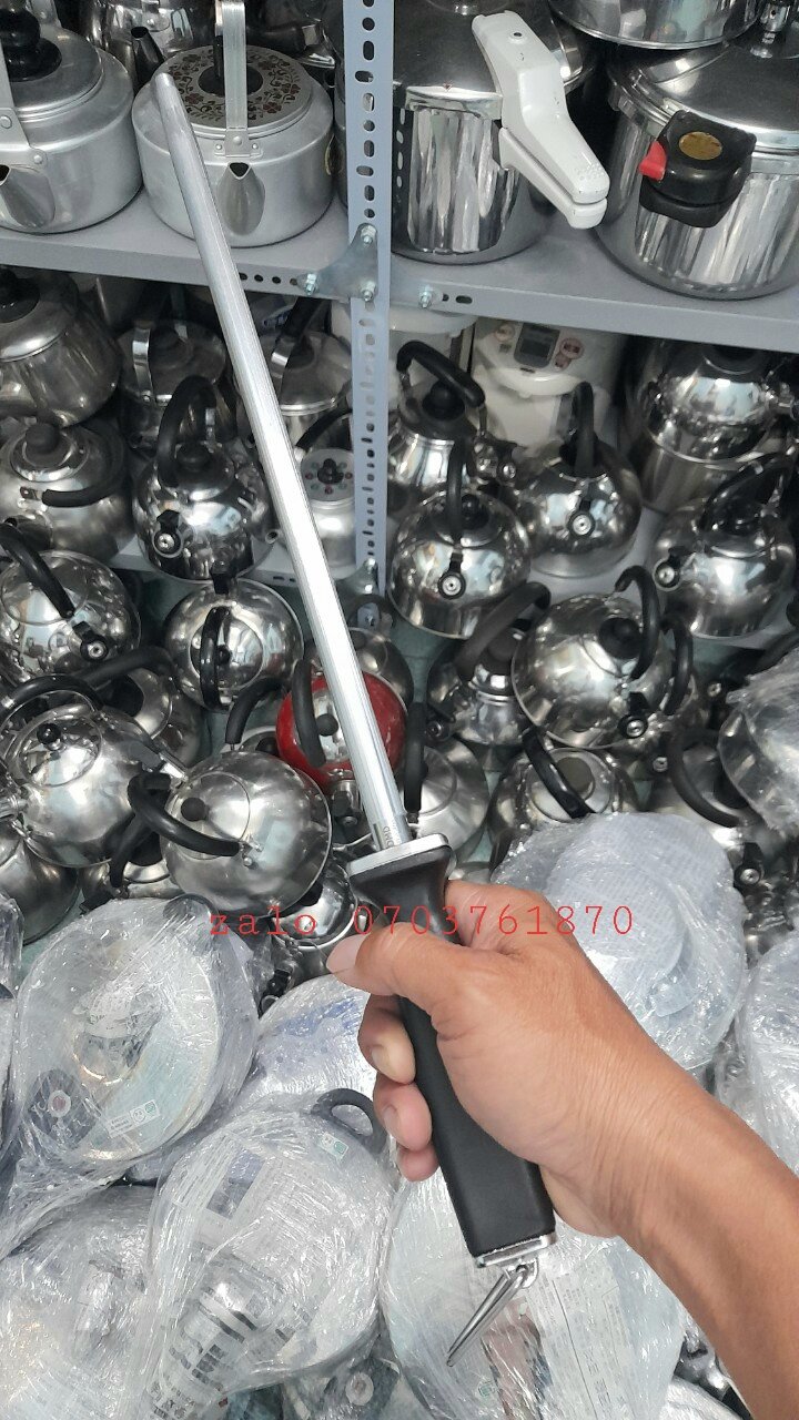 Giũa Liếc dao tròn kim cương Dmd Nhật dài 47cm, lưỡi dài 35cm