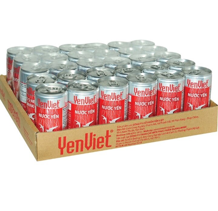 Lốc 6 Lon Nước Yến Yến Việt ( 6 lon x190ml)
