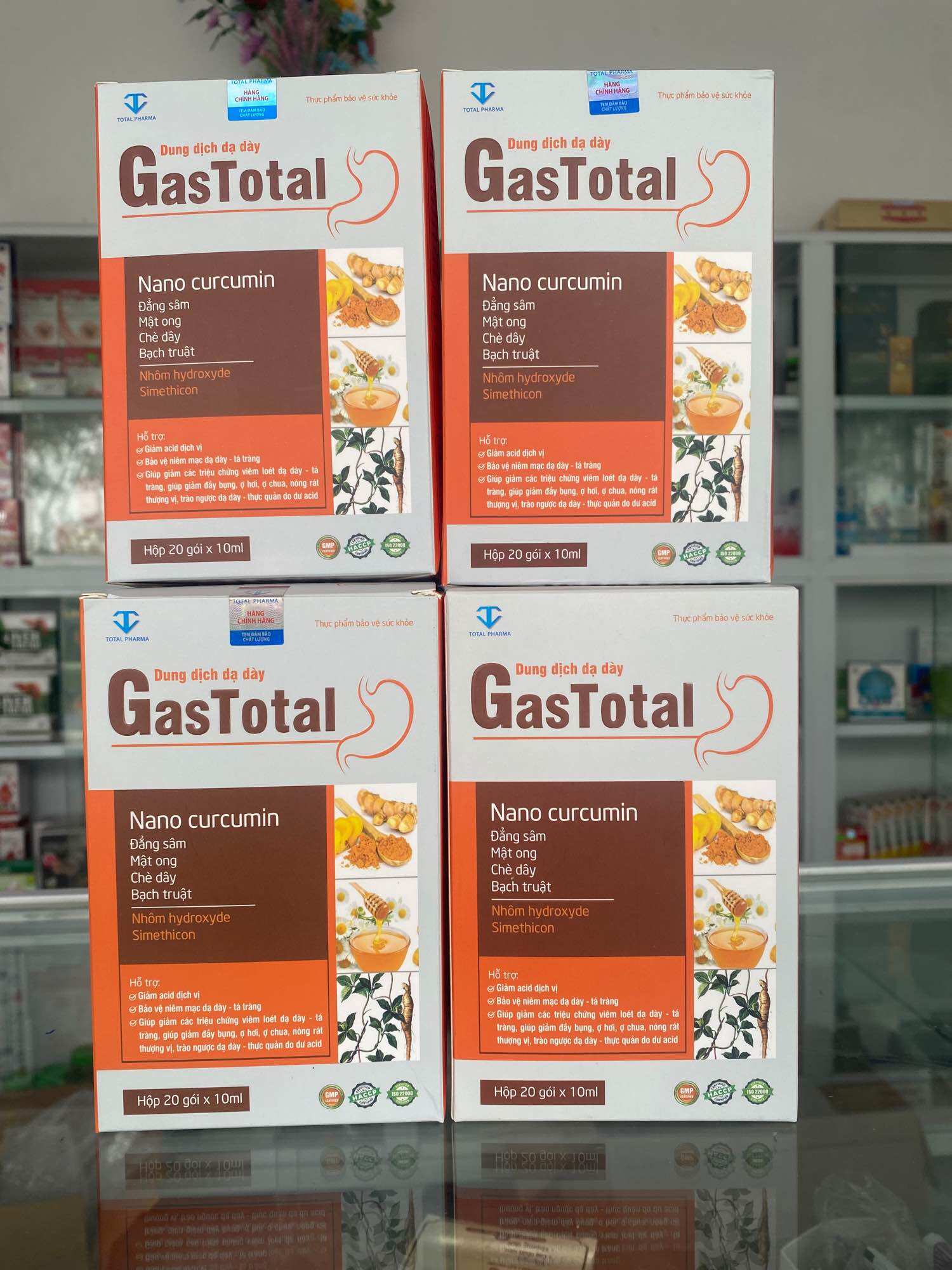 Dung dịch dạ dày gastotal