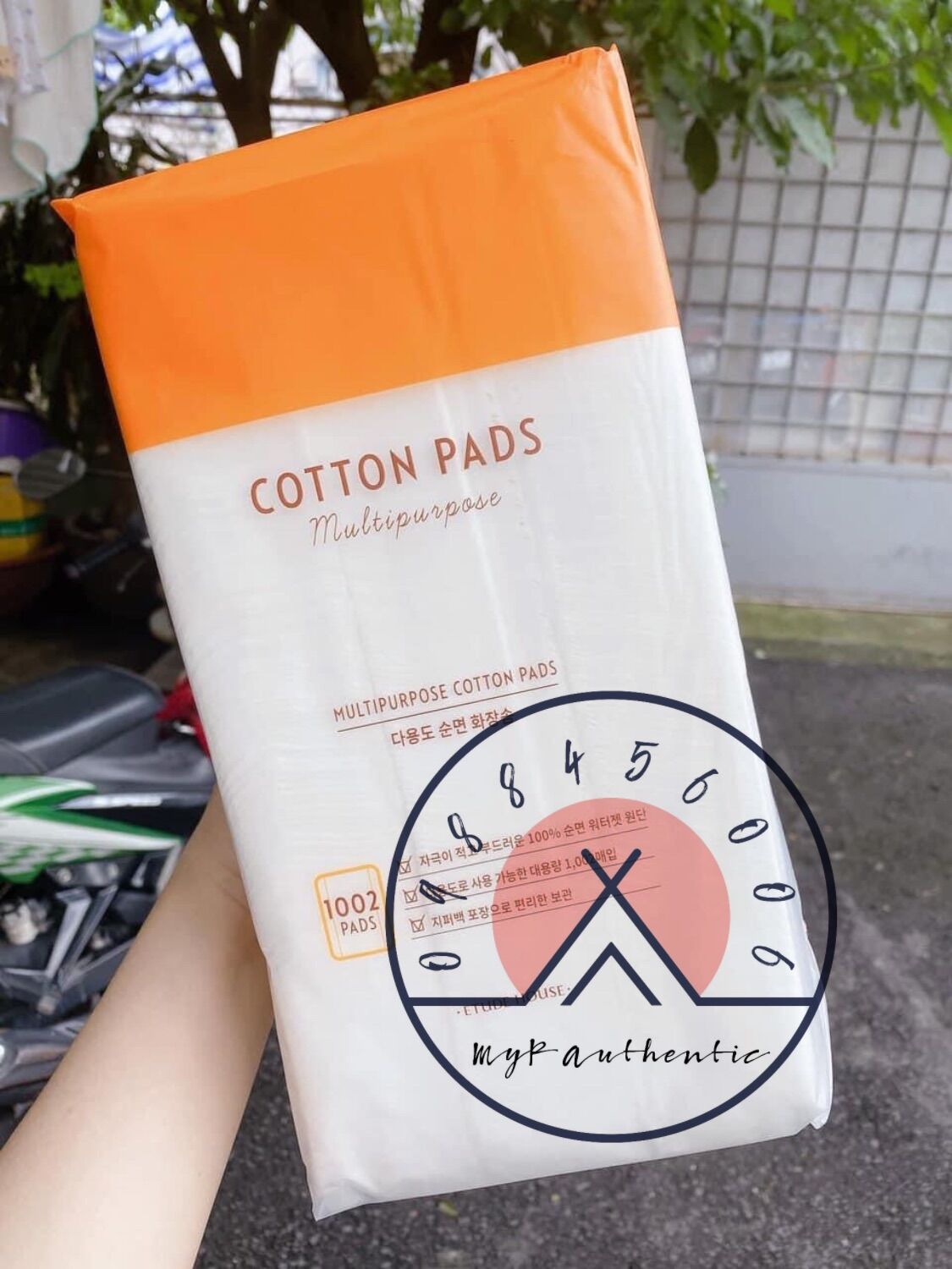 Bông tẩy trang Etude 1002m