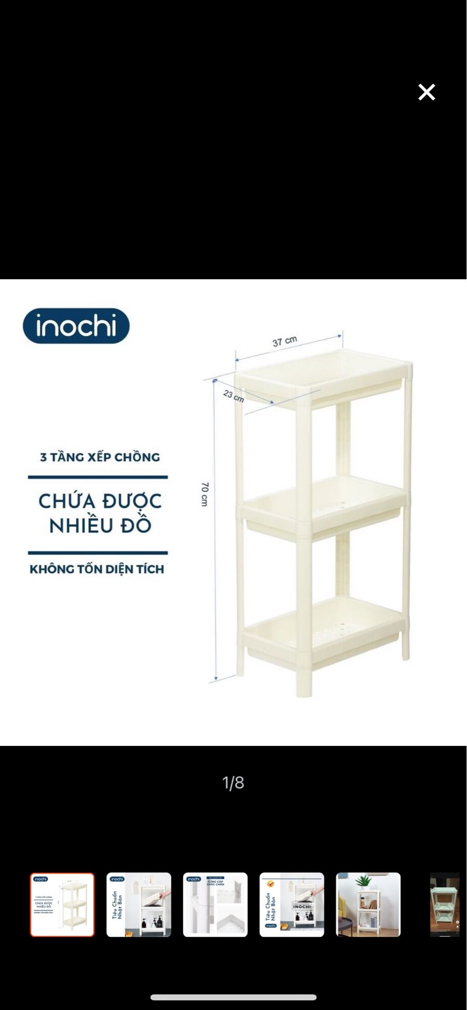 Kệ Inochi 3 tầng- hkm enlene