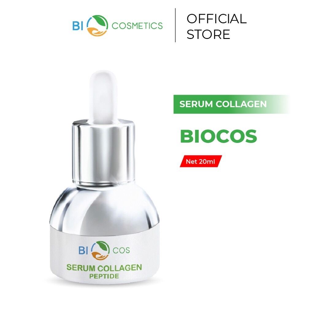 Serum Collagen Peptide Dưỡng Ẩm Và Làm Mềm Da Tái Tạo Da Làm Mờ Thâm Nám Bio Cosmetics (20Ml).