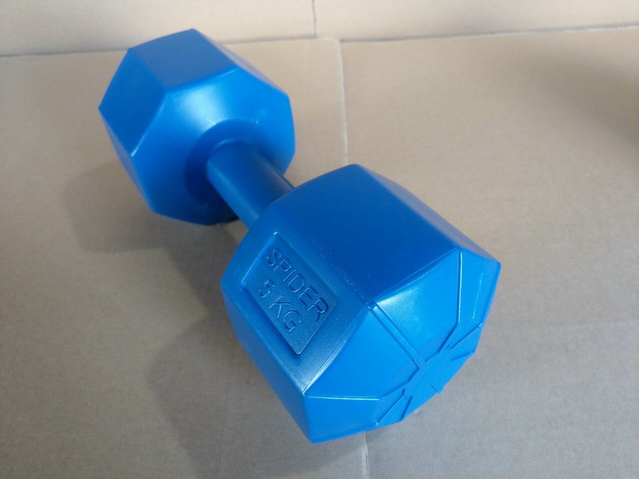 TẠ NHỰA 5KG HÌNH BÁT GIÁC ( NHỒI SẴN)