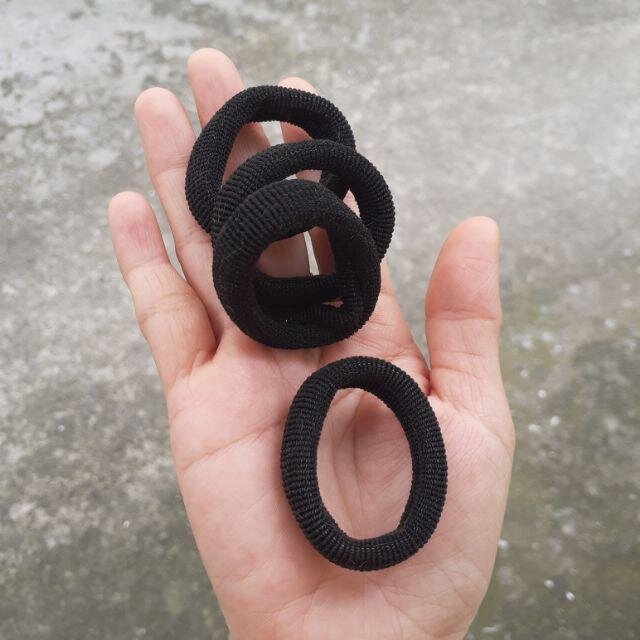 Túi 48 thun cột tóc cở nhỏ (bản 1cm,rộng 4cm)