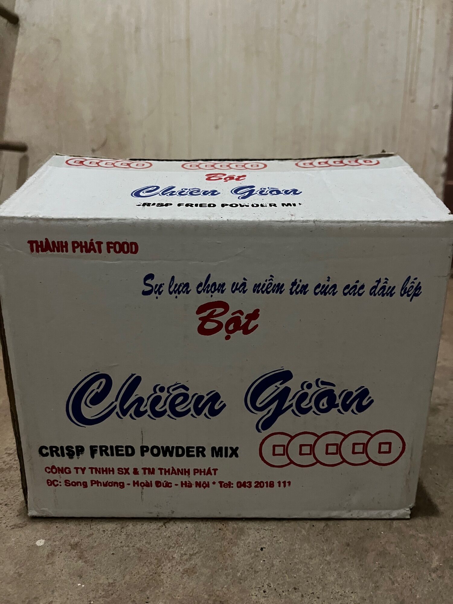 Bột chiên giòn 1 thùng