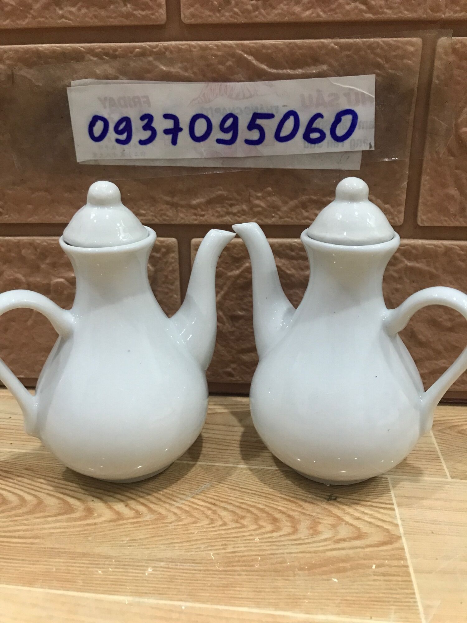 Bình sứ nước chấm