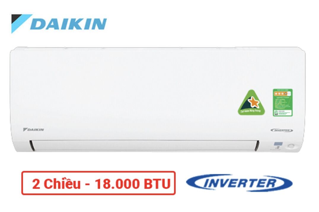 Điều hòa Daikin 18.000BTU 2 chiều Inverter FTHF50VVMV