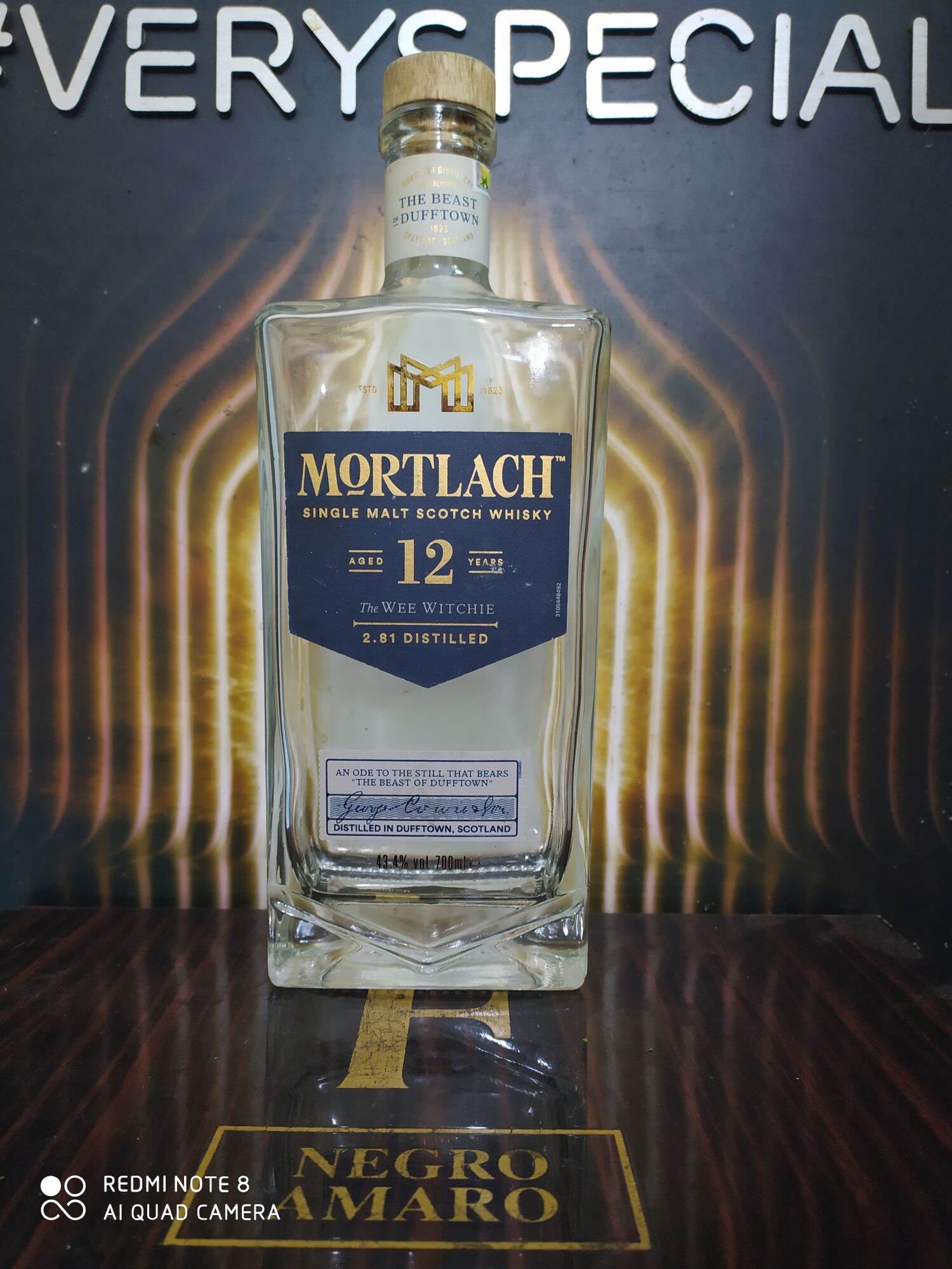 VỎ CHAI MORTLACH, dung tích 700ml