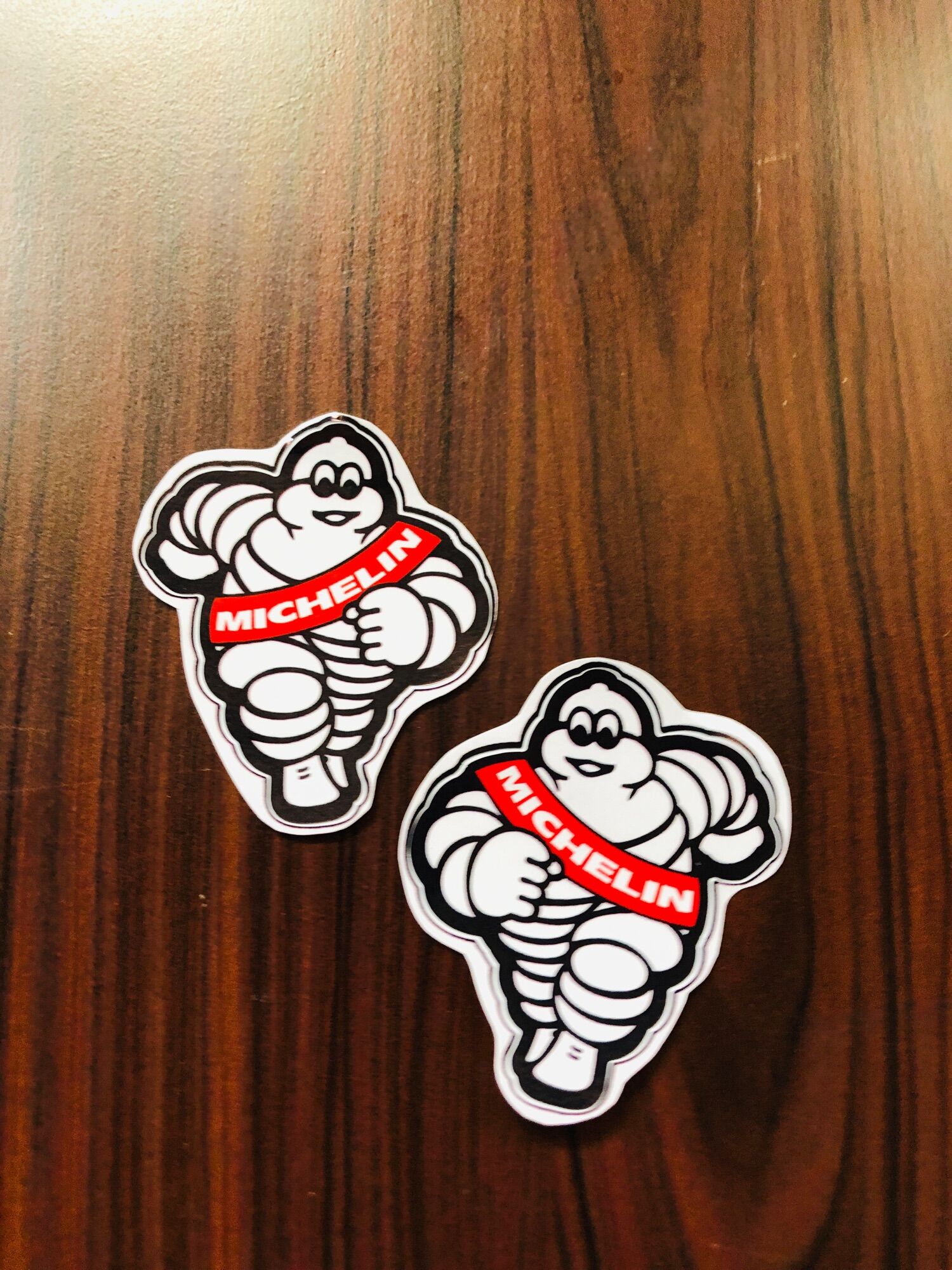 CẶP MECHELIN TRẮNG DECAL IN