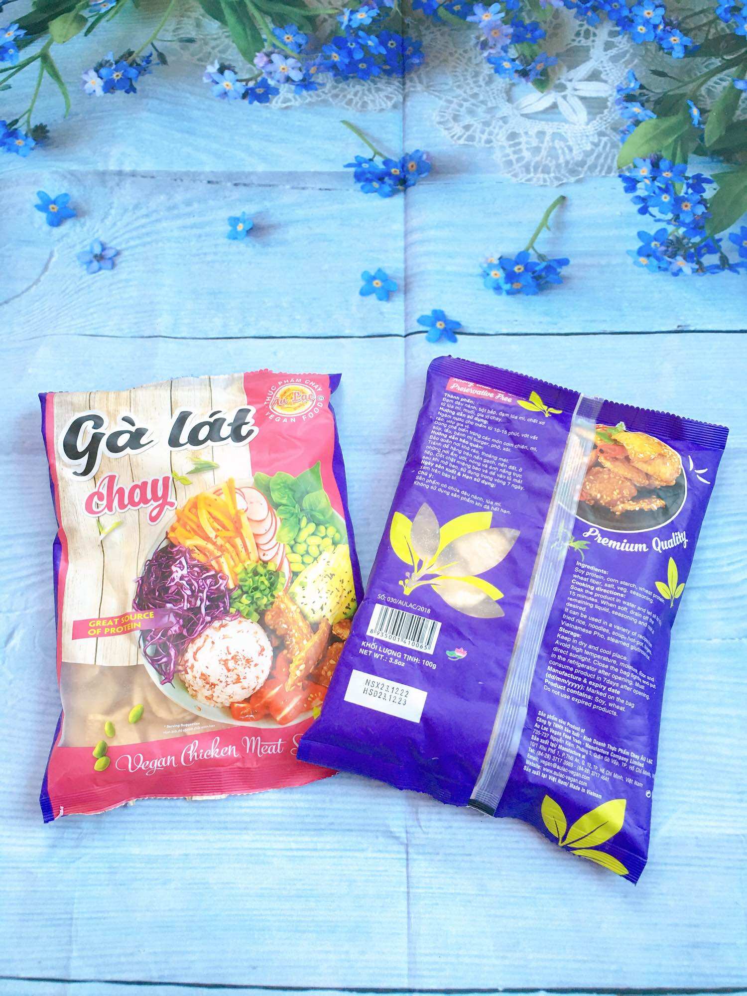 Gà lát chay Âu Lạc 100g