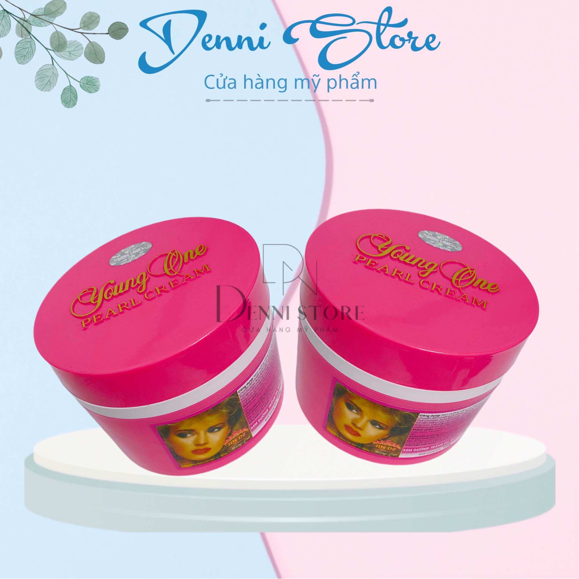 Kem Dưỡng Trắng Da Cô Gái Tóc Xù 100g Trắng Da - Kem Xù Trần 100g - XTGR mỹ phẩm Denni