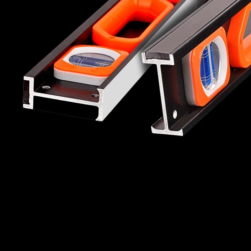 Horizontal Ruler High Precision Solid Aluminum Alloy Level Guiding Rule Small Level Meter Household Strong Magnetic Adjustment Balance
