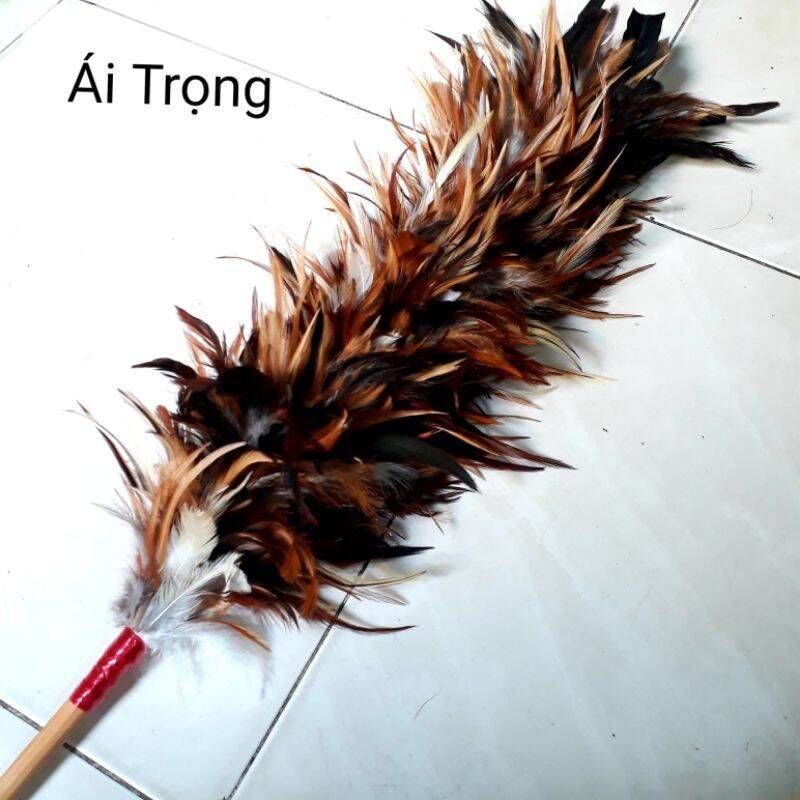 Chổi lông gà trống loại tốt siêu mượt làm sạch