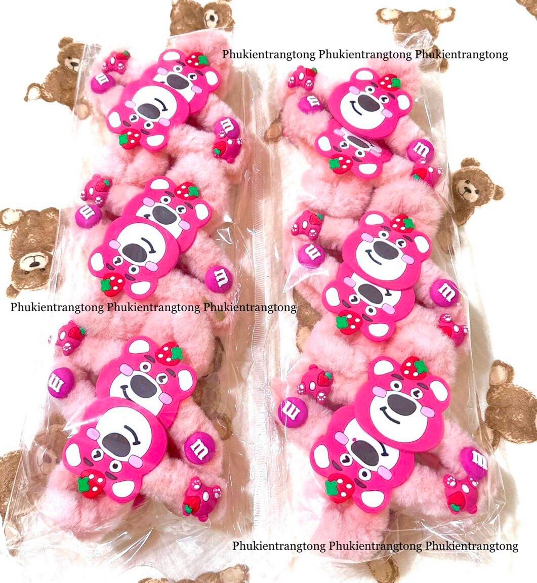 KẸP TÓC CÀNG CUA LÔNG GẤU DÂU LOTSO