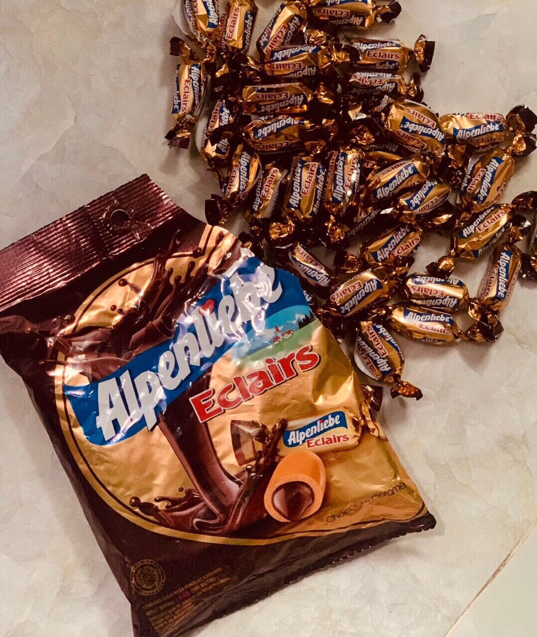 Combo 5 bịch kẹo Alpenliebe Eclair chocolate