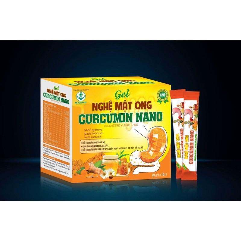 Gel dạ dày - Gel nghệ mật ong CURCUMIN NANO diogastro yuman care - giảm trào ngược dạ dày, đầy hơi ,ợ chu