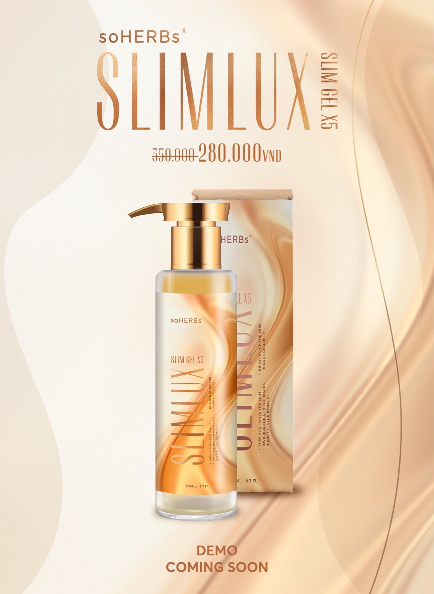 Gel Phá Mỡ Slimlux soHERBs