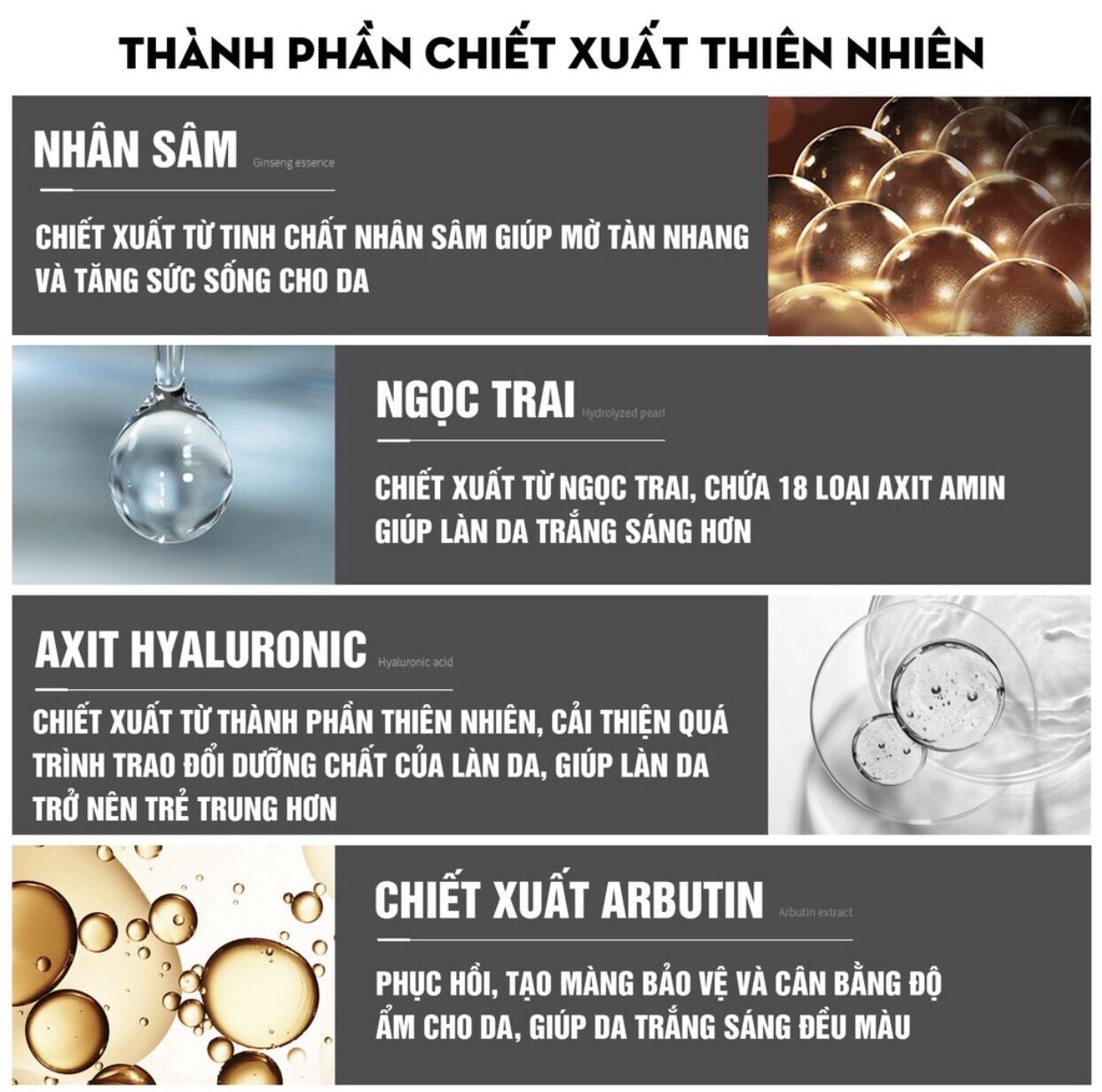 Kem dưỡng trắng da Nhân Sâm CIYAOO 10g