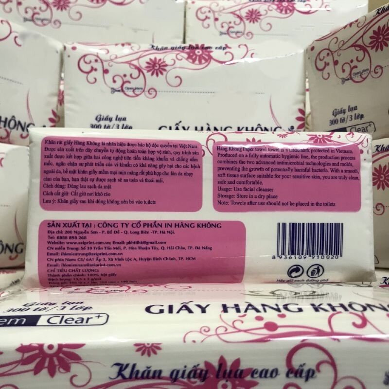 [GIÁ TẬN XƯỞNG] Giấy rút lụa, giấy rút hàng không, giấy lụa cao cấp siêu mềm, không độc hại
