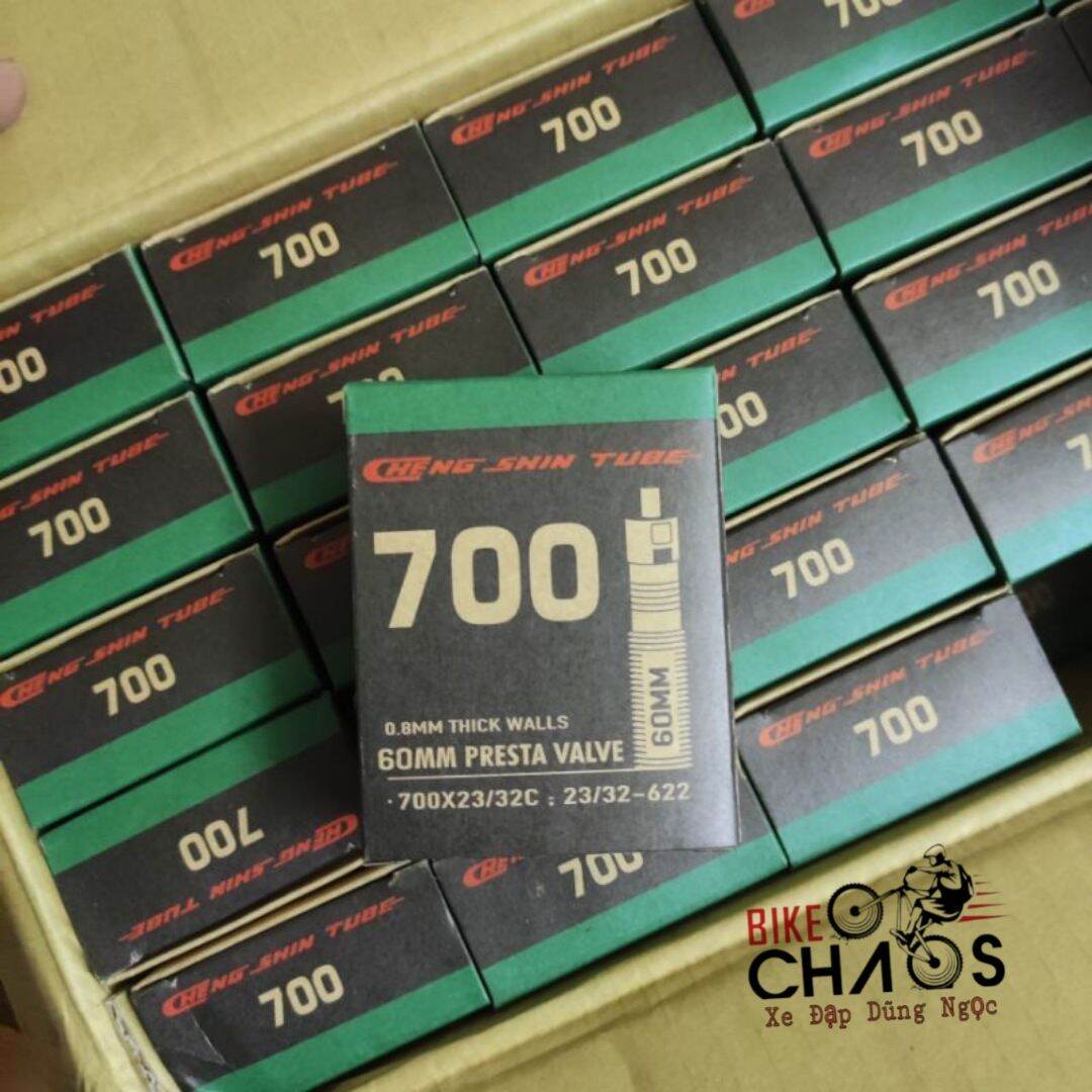Săm ruột xe đạp 700c cheng shin 700x23/32c