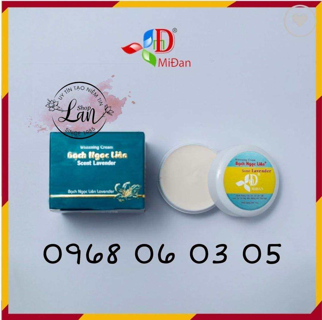 Kem dưỡng trắng da mặt ngừa lão hóa Bạch Ngọc Liên Scent Lavender – 4g – Whitening