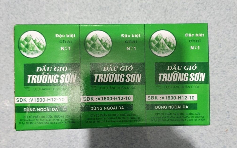 Dầu Gió Xanh Thiên Thảo (H/12c/12ml)