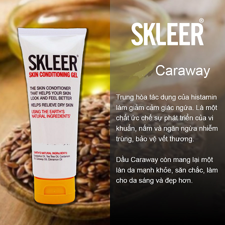 Gel hồi phục da, dưỡng ẩm Skleer
