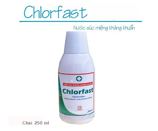 COMBO 3 CHAI NƯỚC SÚC MIỆNG CHLOFAST 250ML